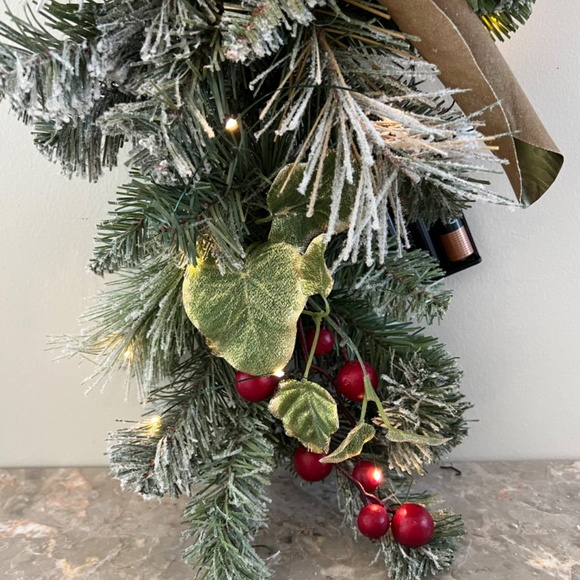 Festive Swag With Lights - Picture 4 of 4